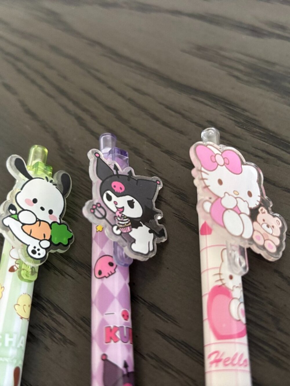 Character Kids Pen Set of 3 - Picture 2 of 2